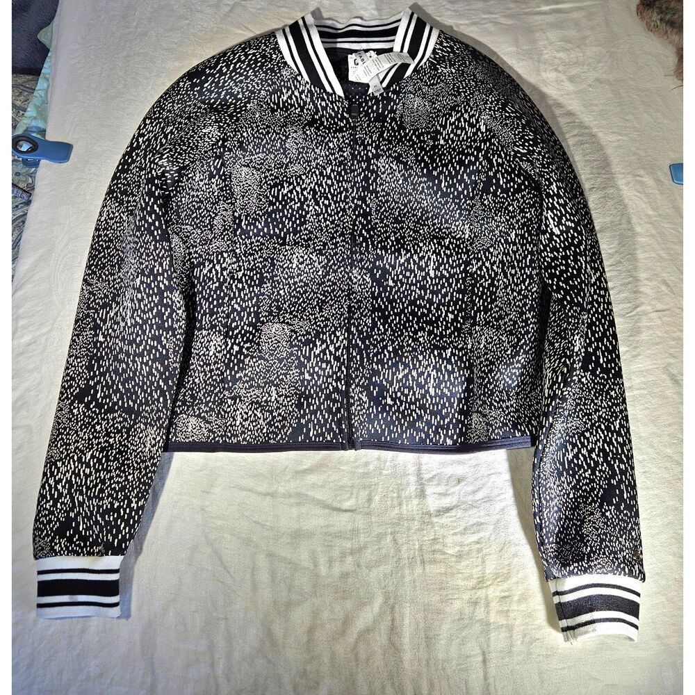 FABLETICS Mia Bomber Jacket with Mesh Back Size Medium